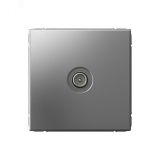 ARTGALLERY TV ТВ розетка проходная 4DB, механизм, сталь GAL000992 Systeme Electric