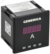 Амперметр цифровой щитовой однофазный DO RS-485 96х96мм LED GENERICA IDA21-5-1-3-LED-G IEK
