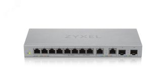 Коммутатор неуправляемый 8 портов. 100 /1000 Мб/с. 2.5 Гб/с  2хSFP+ 144853 Zyxel