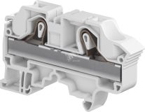 Клемма втычная ZK16 серая 16 мм.кв 2 зажима 1SNK712010R0000 TE Connectivity (Entrelec,Tyco)
