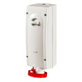 Розетка наружной установки IP67 63А 3P+E+N 400В с механической блокировкой и боковым расположением разъема DIS5616387 DKC