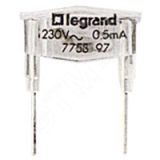 Лампа зеленая PRO21 230В 0.5мА 775897 Legrand