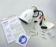 Видеокамера IP 3Мп цилиндрическая ИК/LED-40м IP67 с PoE (2.8-12мм) KN-CE203V2812BR KENO