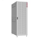 Шкаф серверный 42U 600х1070 передняя дверь: протект IP41. задняя дверь: одностворчатая перфорированная IP20. боковые панели: глухой металл. цвет: серый RAL7035  NS 6142.7631 SYSMATRIX