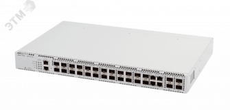 Коммутатор агрегации управляемый L3 20 портов SFP 1000 Мб/с, 4хSFP+, без БП 1000674040 ELTEX