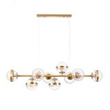Подвесная люстра DELACRUA A7770SP-9PB Arte Lamp