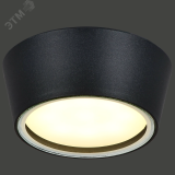 LIGHTING Светильник уличный 5104 потолочный под лампу GX53 IP65 черный IEK LT-UPU0-5104-GX53-1-K02 IEK