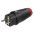 Вилка каб 16А/250V/2P+E/IP44 корпус черный, маркер красный 00-00026606 PCE