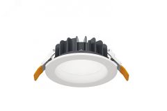 Светильник LED Effect ДАУНЛАЙТ SMD IP44 CRI90 10Вт 1050лм 4000К IP44/IP20 КСС Д встраиваемые, SMD, БАП 1 час LE-СВО-16-010-10029-44Д+LE0274 Led Effect