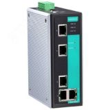 Коммутатор 5 x 10/100BaseTX с базовыми функциями  управления, с возможностью настройки по протоколу PROFINET EDS-405A-PN MOXA