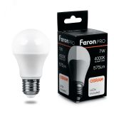 Лампа светодиодная LED 7вт Е27 белый Feron.PRO 38024 FERON