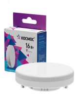 Лампа светодиодная LED 16Вт 220В GX53 6500K холодный 1520 лм Lksm_LED16wGX5365C Космос