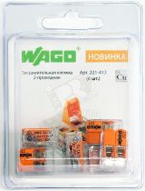 Клемма 2x0.08-4мм (6шт) 2560 WAGO