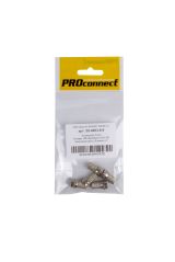 Разъем антенный на кабель, штекер F для кабеля RG-6, 5шт PROconnect 05-4003-6-9 REXANT