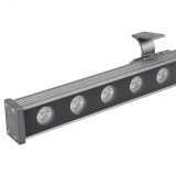 Светодиодный прожектор AR-LINE-1000M-24W-24V RGB (Grey, 30 deg, DMX512) (ARL, Закрытый) 023624 Arlight
