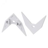 Заглушка ARH-DECORE-S12-EXT Square с отверстием (ARL, Пластик) 023893 Arlight