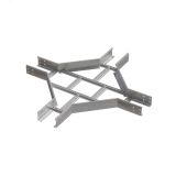 Х-разветвитель лестничный 100х100х1,5 мм INOX304 N LXD100-100-1.5 INOX304 N КМ-Профиль