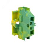 Миниклемма STB-2.5 24A желто-зеленая PROxima stb-m-2.5-y-green EKF