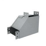 Угол верт. внутр. R 50х600 мм с разворотом трассы на 90 гр. ПЛЮС INOX304 NLPDplus90-50-600-R INOX304 КМ-Профиль