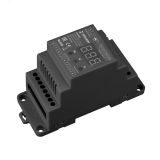 Диммер SMART-DALI-104-62-ADDR-DIM-DT6-DIN Black (12-24V, 4x5A) (IARL, IP20 Пластик, 5 лет) 039147 Arlight