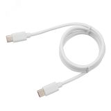 Кабель Type-C - Type-C 2A, 1m, PVC, white, 18-1833, 18-1833 REXANT