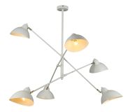 Люстра Hattie 4102-306 6 х Е14 40 Вт дизайн Б0055675 Rivoli