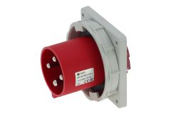 Вилка встраиваемая 63A/400V/3P+E/IP67, фланец 106x110 00-00032428 INPIN