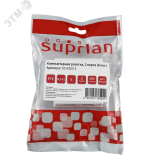 Розетка компьютерная 8P8C (RJ-45). FTP. 6. 2 порта (DIY) 10-0353-1 SUPRLAN
