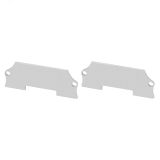 Заглушка STRETCH-S-35-CEIL-CENTER-A (GAMMA35) (Arlight Алюминий) 047005 Arlight