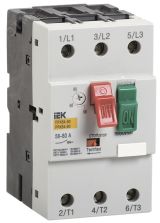 Выключатель защиты двигателя ПРК64-40 In=40A Ir=25-40A Ue 660В DMS22-40 IEK