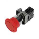 Кнопка XB2-BS поворотная красная грибок NC, REXANT 36-5544 REXANT