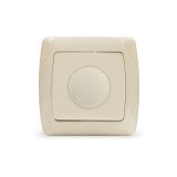 Маргарита светорегулятор (Диммер)  с/у, 3А, 220В, 500Вт, сл.кость (ivory) (еврослот) М0101-I UNIVersal