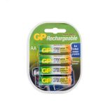 Аккумулятор перезаряжаемый GP 270AAHC AA, емкость 2650 мАч - 4 шт. в клемшеле 8399 GP