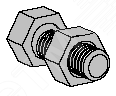 Комплект болтов HST RS 3 1430430 MEKA
