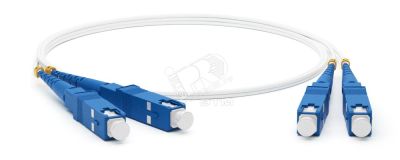 Патч-корд волоконно-оптический (шнур) SM 9/125 (G657) SC/UPC-SC/UPC 2мм duplex LSZH (5м) 238612 Hyperline