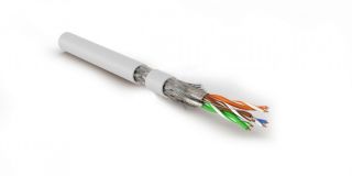 Кабель SFTP4-C7-P26-IN-LSZH-WH-500 (500 м) витая параэкранированная S/FTPкат.7 445157 Hyperline