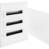 Practibox S Пластиковый щиток Встраиваемый (ЩРв-П) 3X18 Белая дверь 137548 Legrand