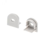Заглушка ARH-WIDE-B-H20 Round с отверстием (ARL, Пластик) 016185 Arlight