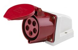 Розетка кабельная стационарная 32А 3Р+РЕ+N IP44