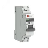 Автоматический выключатель 1P 4А (C) 6кА ВА 47-63 DC EKF PROxima mcb4763-DC-1-04C-pro EKF