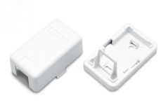 Корпус настенной розетки для установки 1-ой вставки типа Keystone Jack 441126 Hyperline