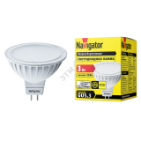 Лампа светодиодная LED 3вт 230в GU5.3 белая 18574 Navigator Group