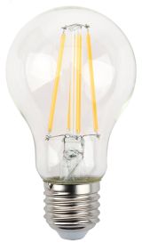 Лампа светодиодная F-LED A60-11W-840-E27 (филамент, груша, 11Вт, нейтр, Е27) (10/100/1500) Б0035026 ЭРА