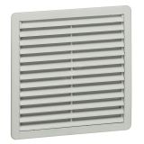 Вентилятор с пластмассовой решеткой 240/450м3/ч, 230В, 50/60Гц, RAL7035, 250х250мм 034852 Legrand