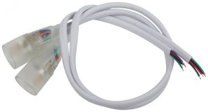 Набор коннекторов LS-connector-18mm-RGB-D-IP68-bath для термостойкой светодиодной ленты, 2 шт. ЭРА Б0062347 ЭРА