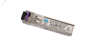 Модуль SFP 1хLC, 1.25 Гб/c, 14 дБ, WDM Tx:1310/Rx:1490 нм, до 20 км ЭКО20769 Gigalink