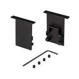 Заглушка SL-COMFORT-2542-F BLACK глухая (ARL, Металл) 031782 Arlight