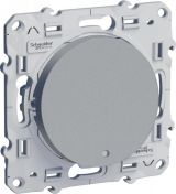 ODACE Переключатель с LED подсветкой алюминий