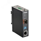 Медиаконвертер промышленный 1хRJ45, 1хSFP, 1 Гб/с, IP30 125631 D-Link