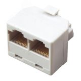 Двойник компьютерный RJ-45(8P-8C) (штекер - 2 гнезда), 03-0102 REXANT